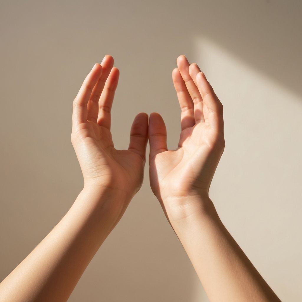 Entspannungsübung für Augen